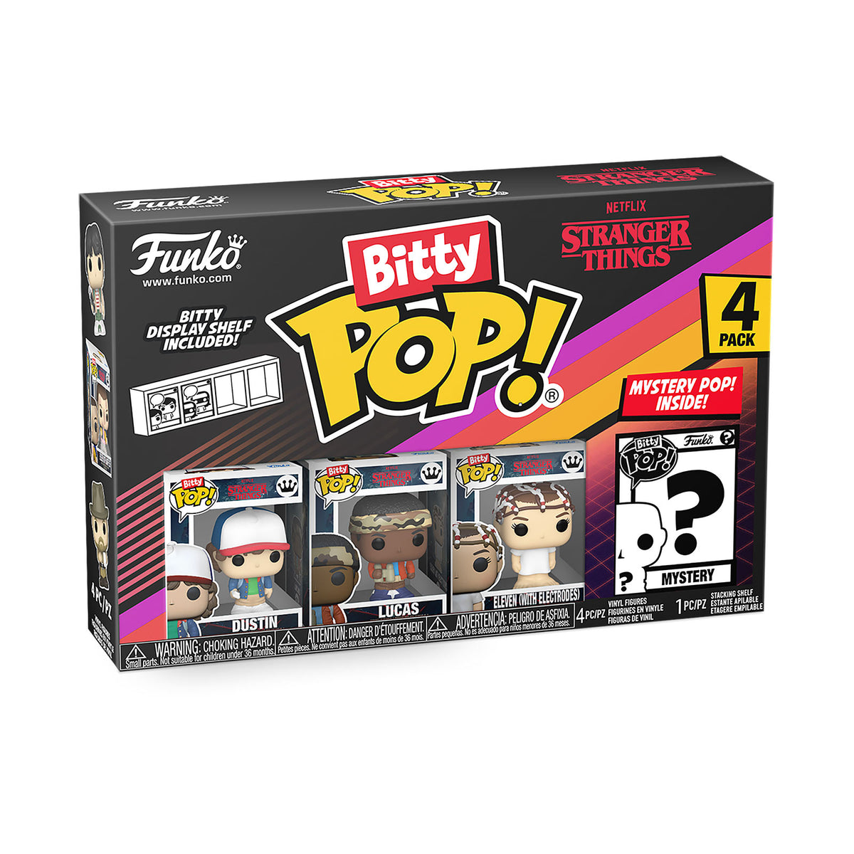 Productafbeelding Stranger Things - Funko Bitty Pop 4-delige figurenset Serie 2