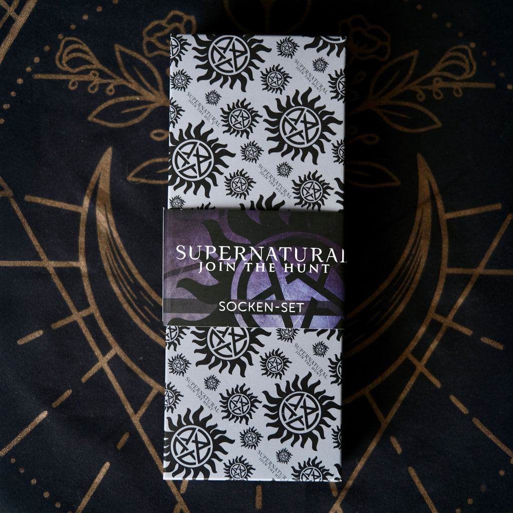 Productafbeelding Supernatural Sokken 3-Pack in Cadeaubox