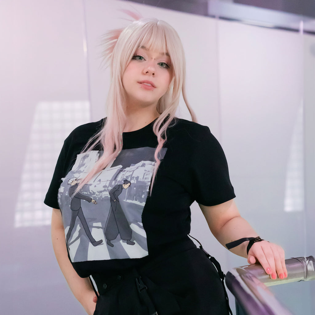 Productafbeelding Crosswalk T-shirt voor Jujutsu Kaisen fans zwart
