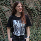 Productafbeelding Crosswalk T-shirt voor Jujutsu Kaisen fans zwart