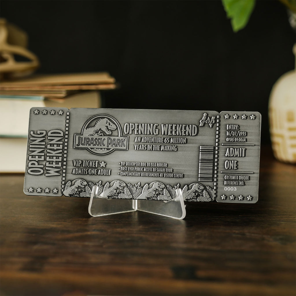 Productafbeelding Jurassic Park - Opening Weekend Ticket Replica Beperkt