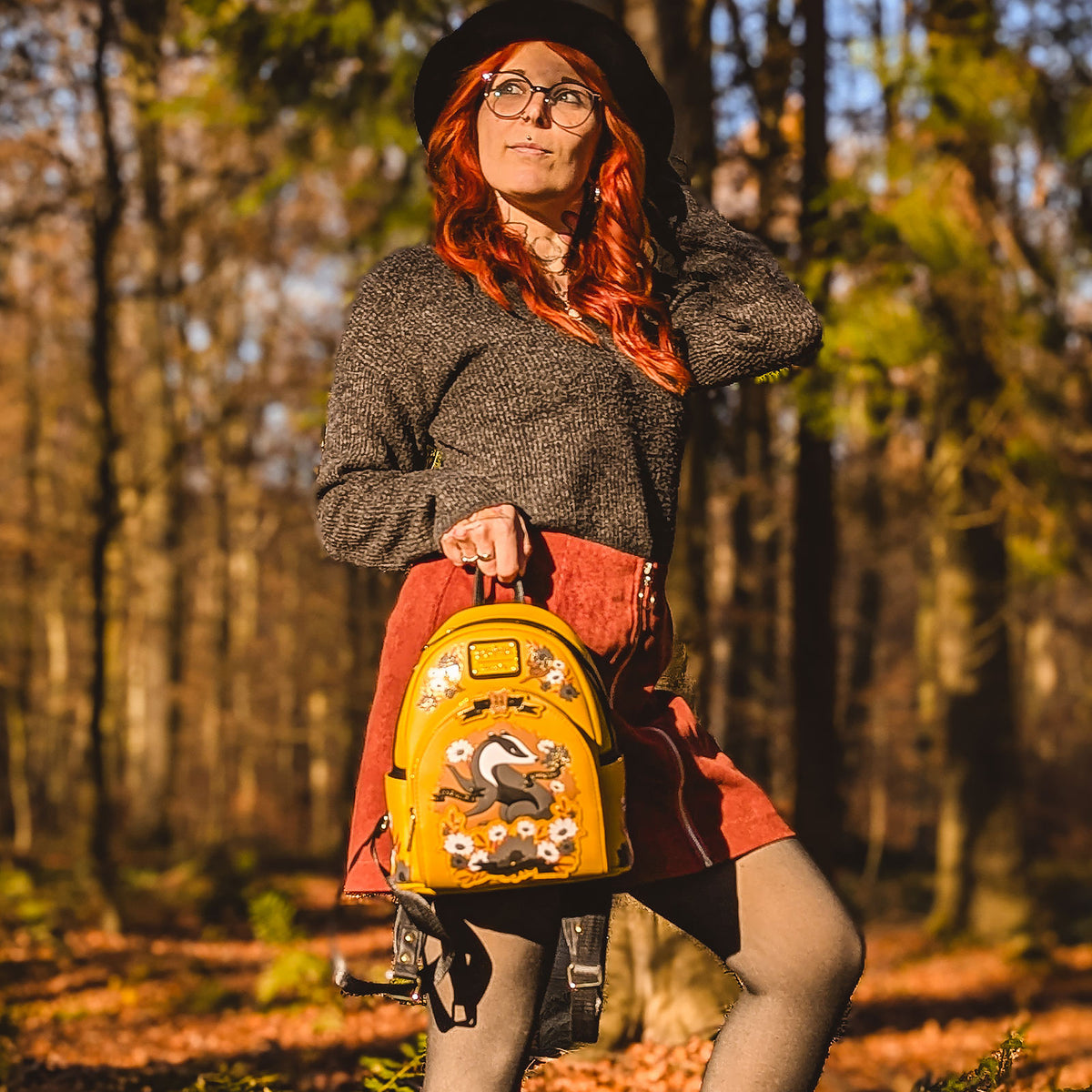 Productafbeelding Harry Potter - Hufflepuff Tattoo Mini Rugzak
