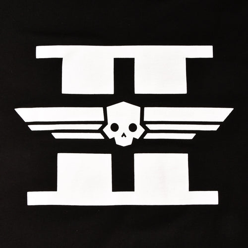 Productafbeelding Helldivers 2 - Wit Logo T-Shirt Zwart