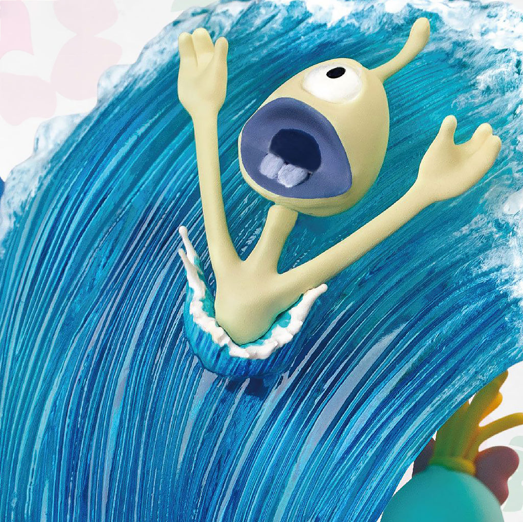 Productafbeelding Surfer Stitch D-Stage Diorama Figuur - Lilo & Stitch
