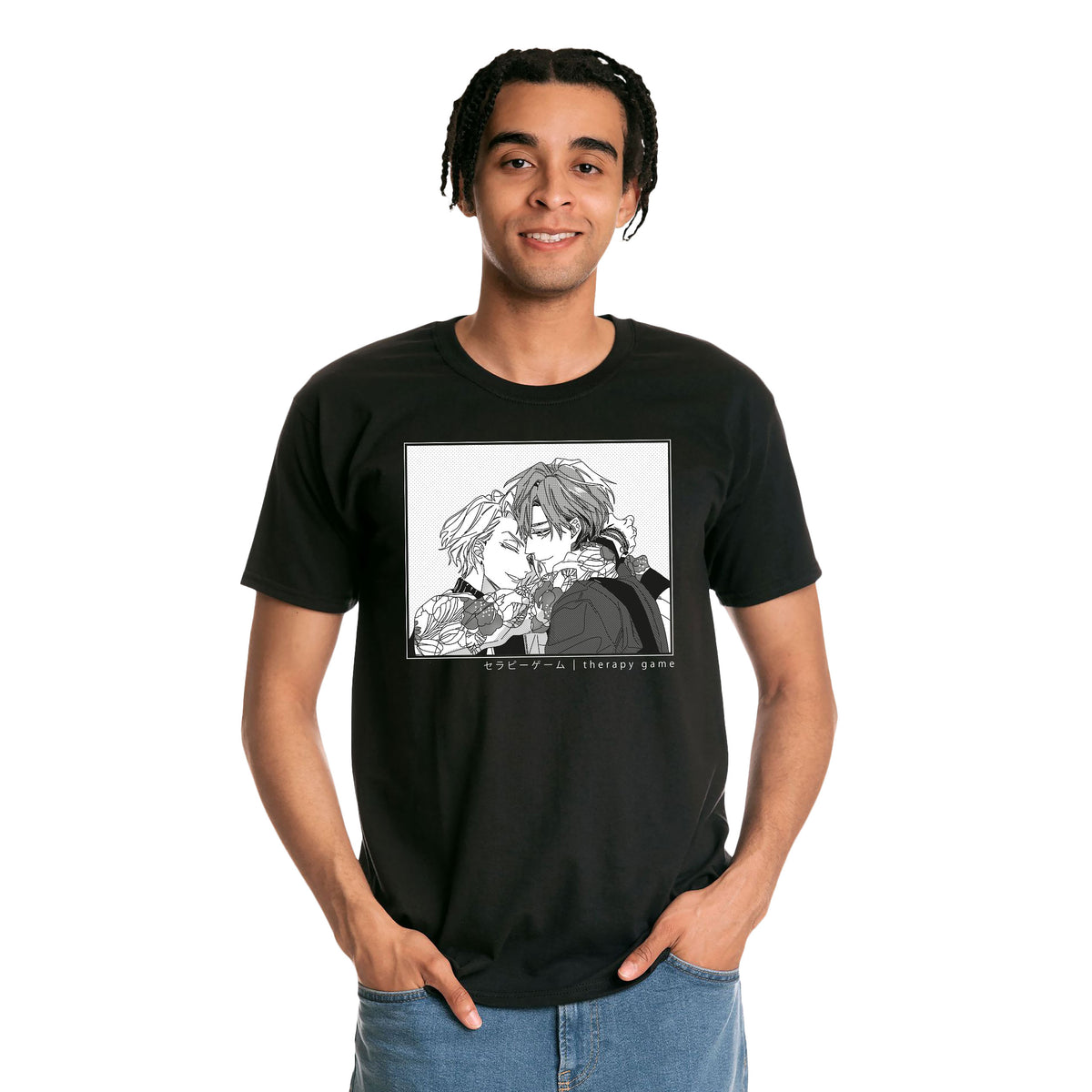Productafbeelding Shizuma en Minato T-Shirt voor Therapy Game Fans