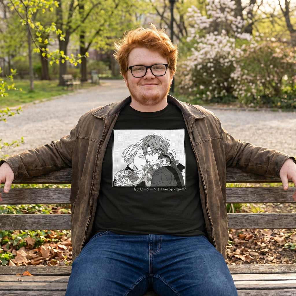 Productafbeelding Shizuma en Minato T-Shirt voor Therapy Game Fans