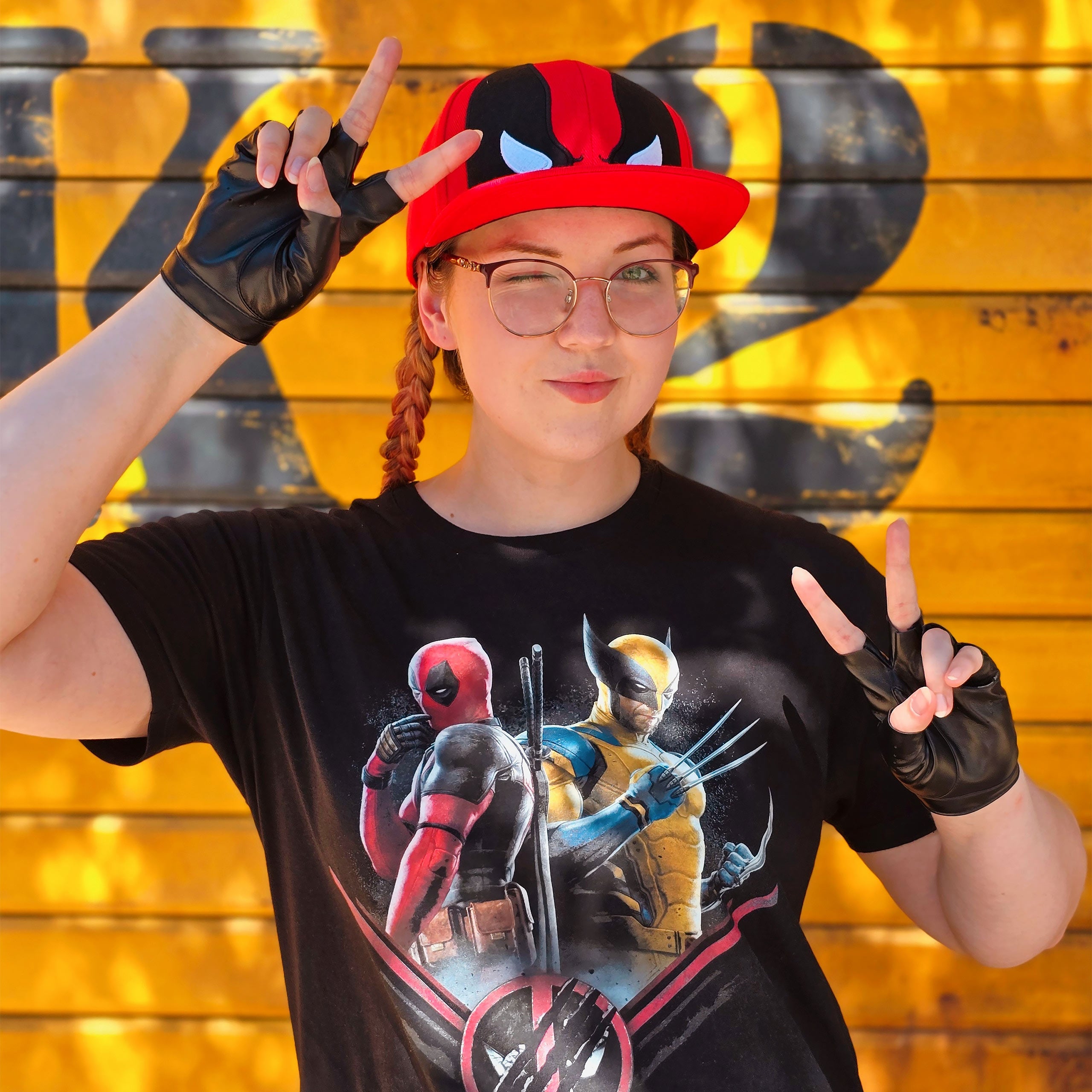Productafbeelding Deadpool en Wolverine Double Trouble T-Shirt zwart