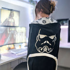 Productafbeelding Star Wars - Stormtrooper badjas zwart-wit