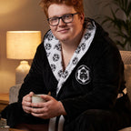 Productafbeelding Star Wars - Stormtrooper badjas zwart-wit