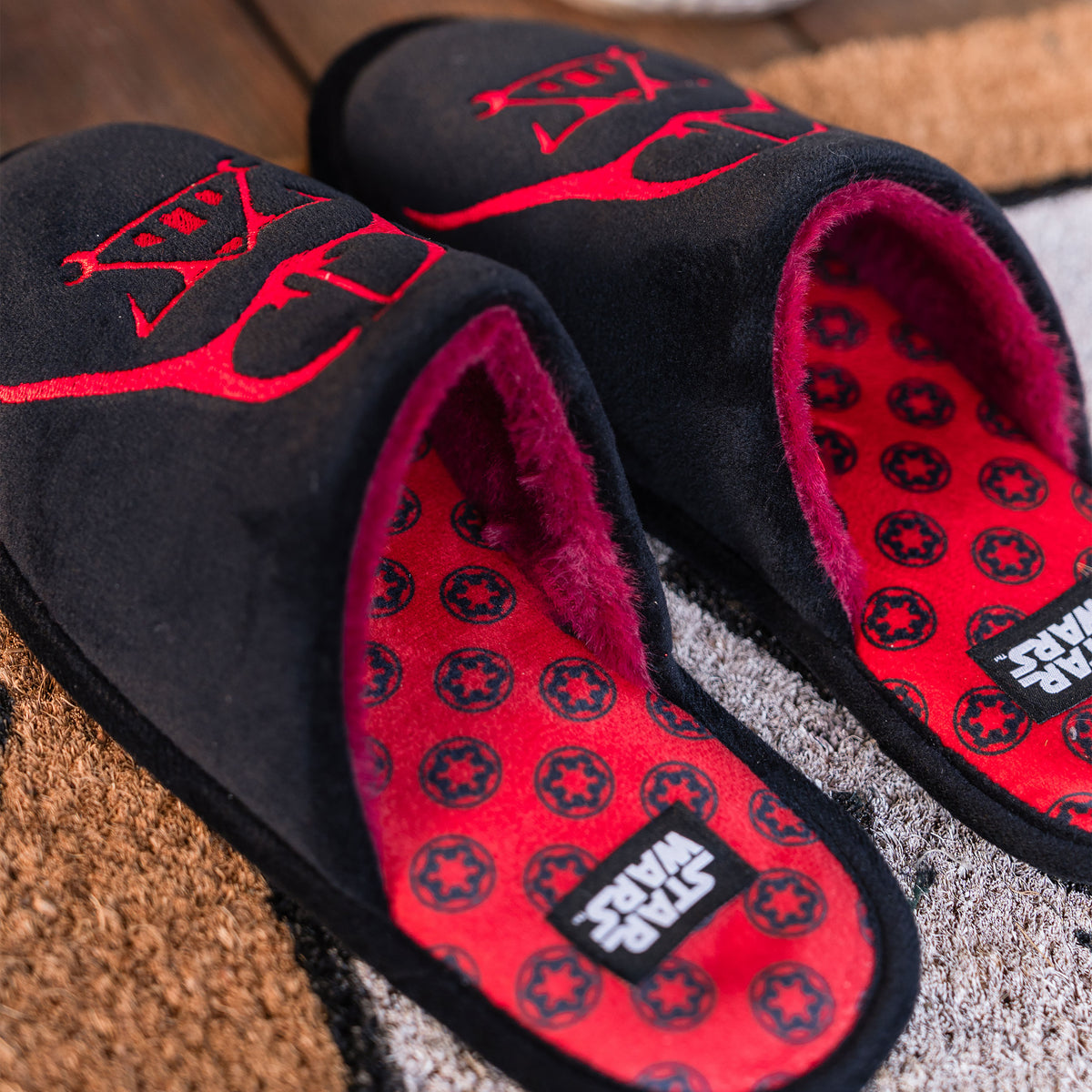 Productafbeelding Star Wars - Darth Vader Pantoffels Zwart-Rood
