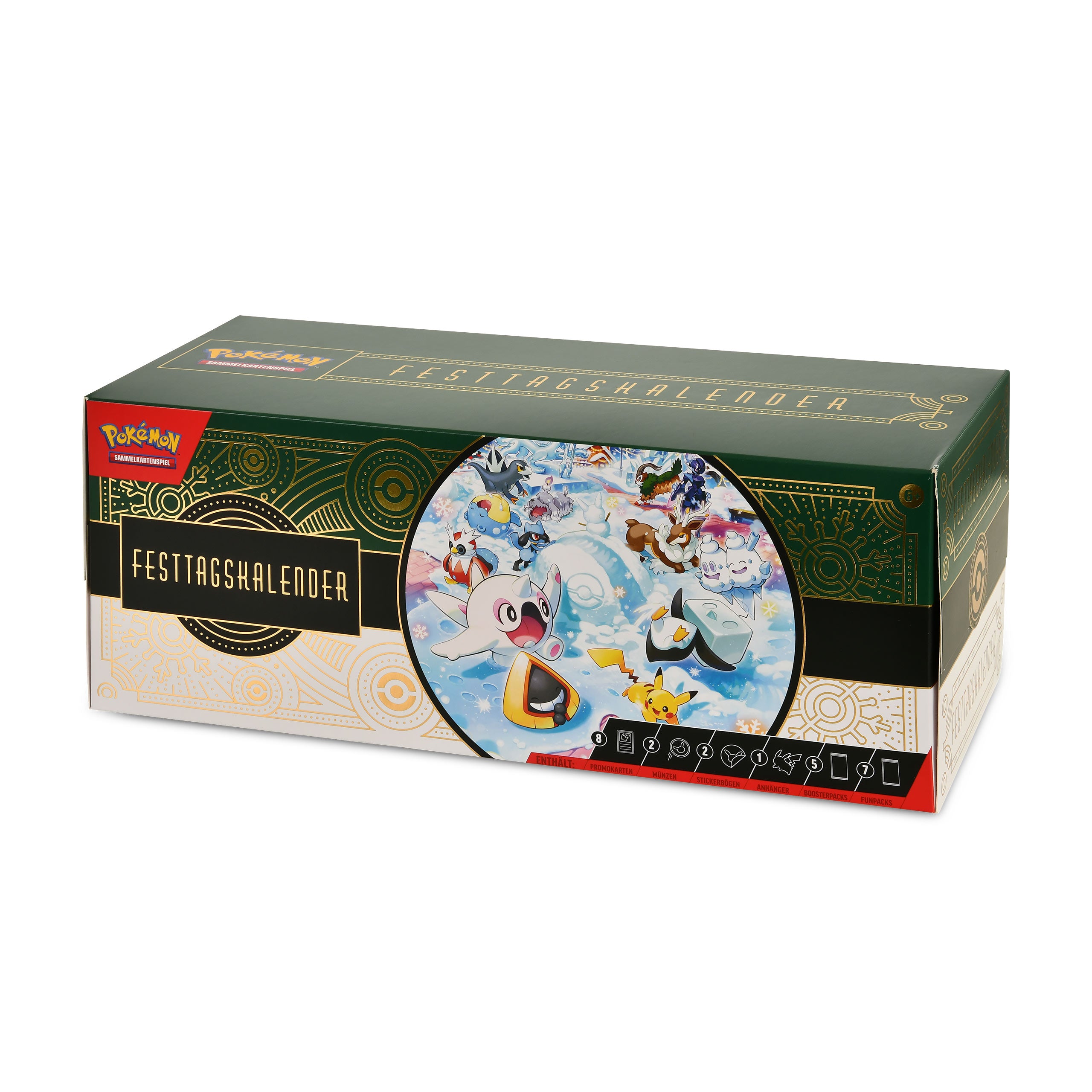 Productafbeelding Pokemon Kaarten - Adventskalender 2024