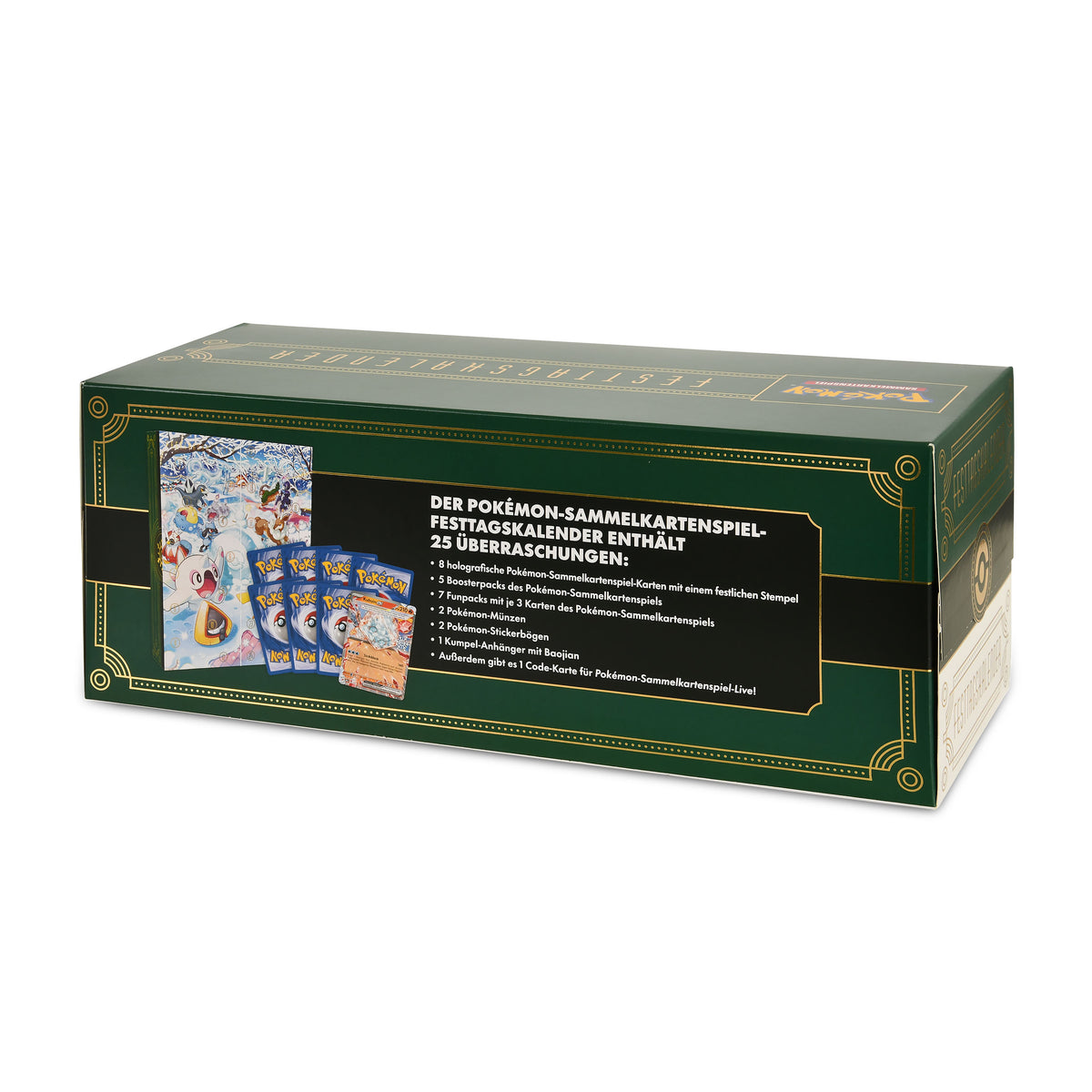 Productafbeelding Pokemon Kaarten - Adventskalender 2024
