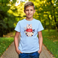 Productafbeelding Elbenwald Festival Neko Kat T-Shirt Kinderen blauw