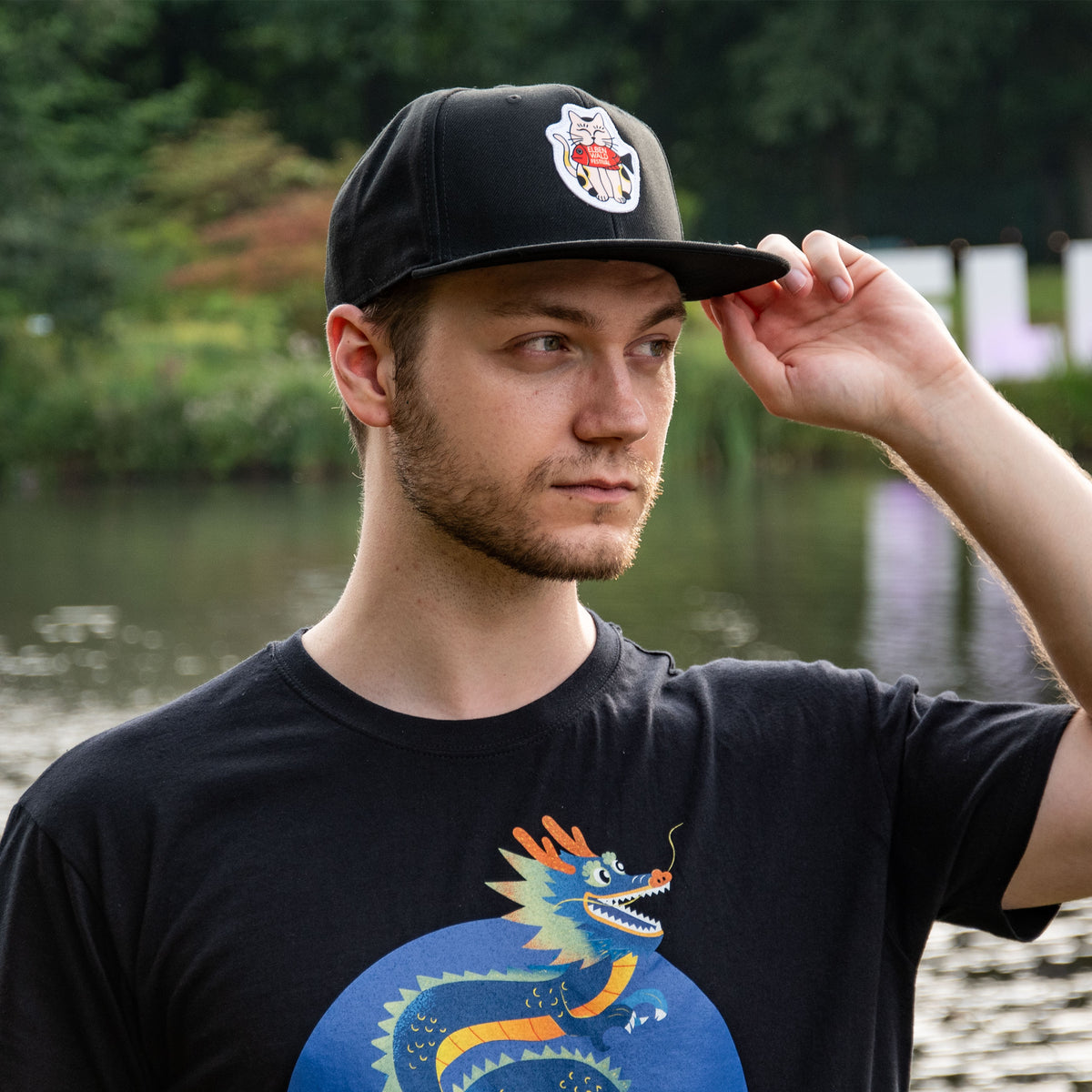 Productafbeelding Elbenwald Festival Neko Katten Baseballpet