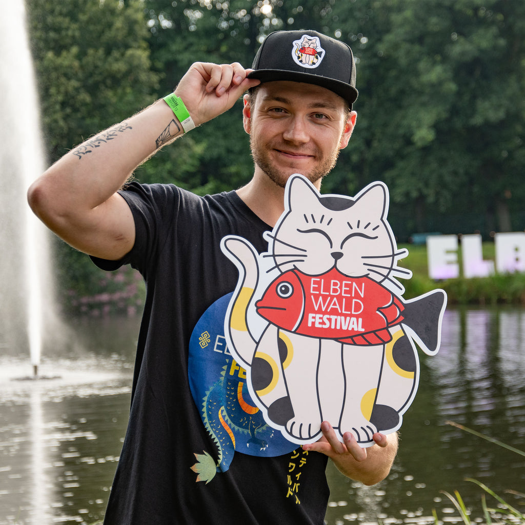 Productafbeelding Elbenwald Festival Neko Katten Baseballpet