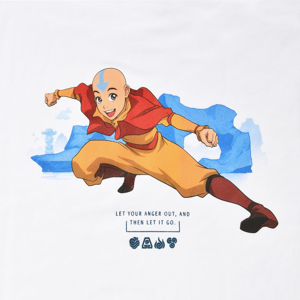 Productafbeelding Avatar De Laatste Luchtmeester - Aang Wit T-shirt