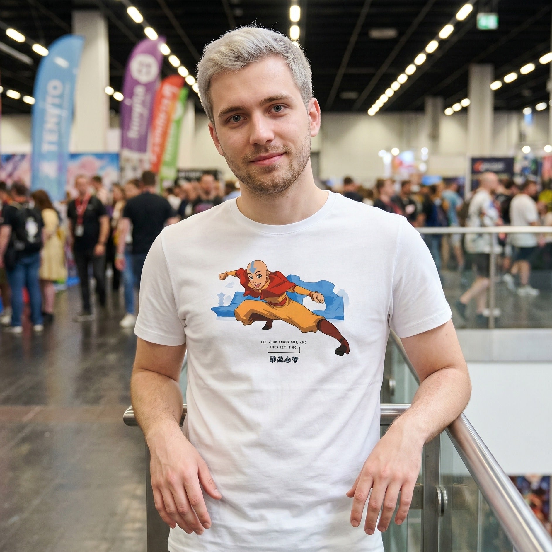 Productafbeelding Avatar De Laatste Luchtmeester - Aang Wit T-shirt