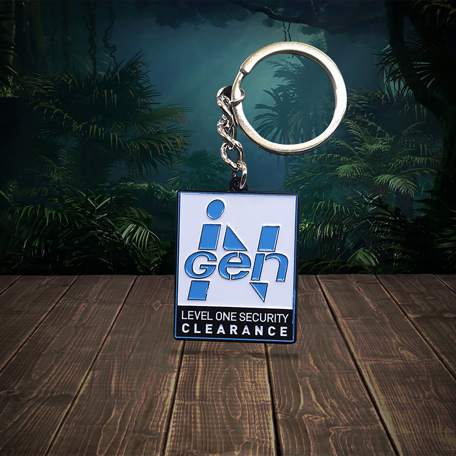 Productafbeelding Jurassic Park - Gelimiteerde InGen Sleutelhanger