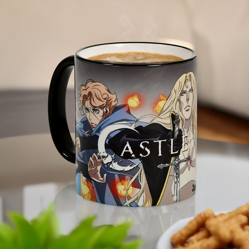 Productafbeelding Alucard, Trevor en Sypha Collage Mok - Castlevania