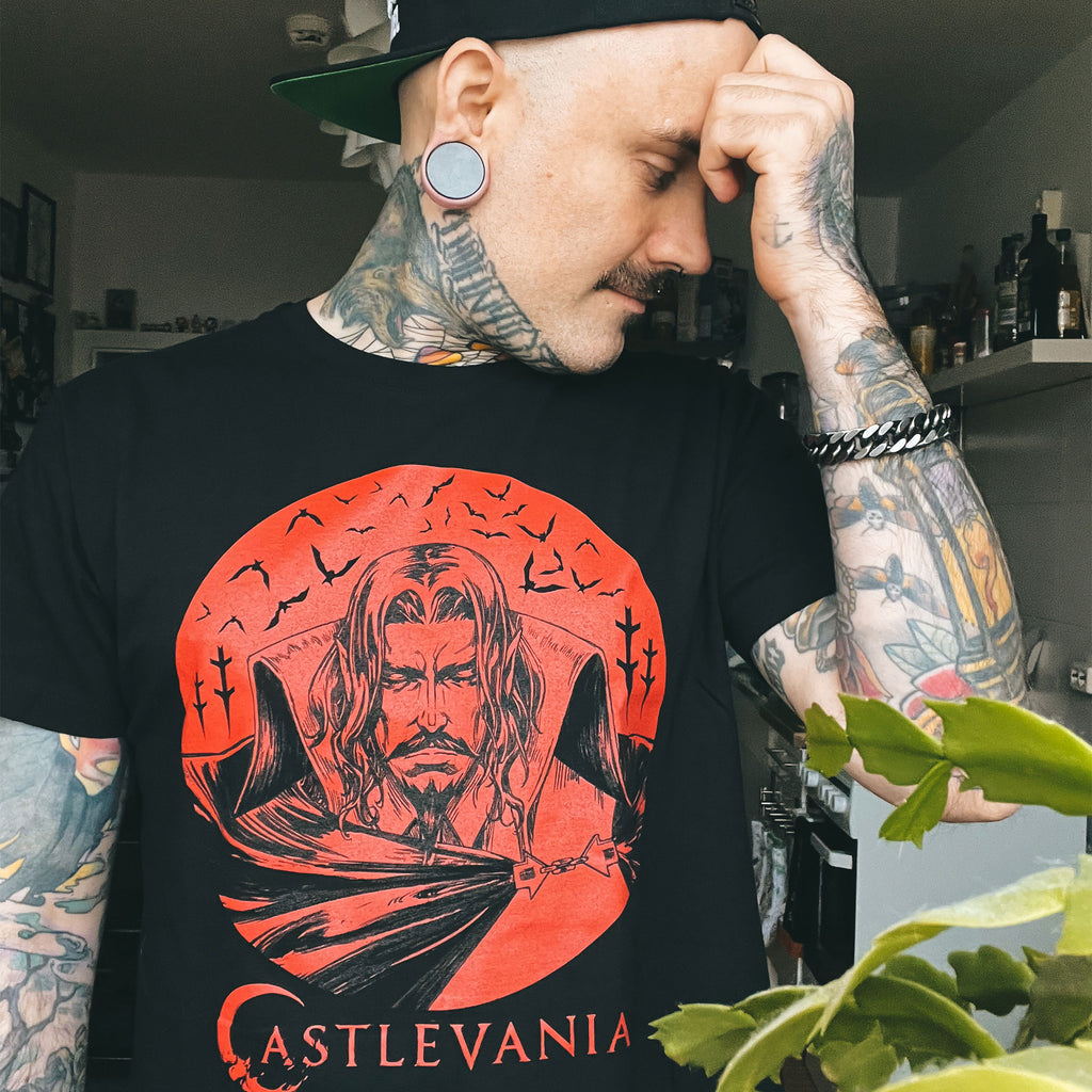 Productafbeelding Castlevania - Dracula T-shirt zwart
