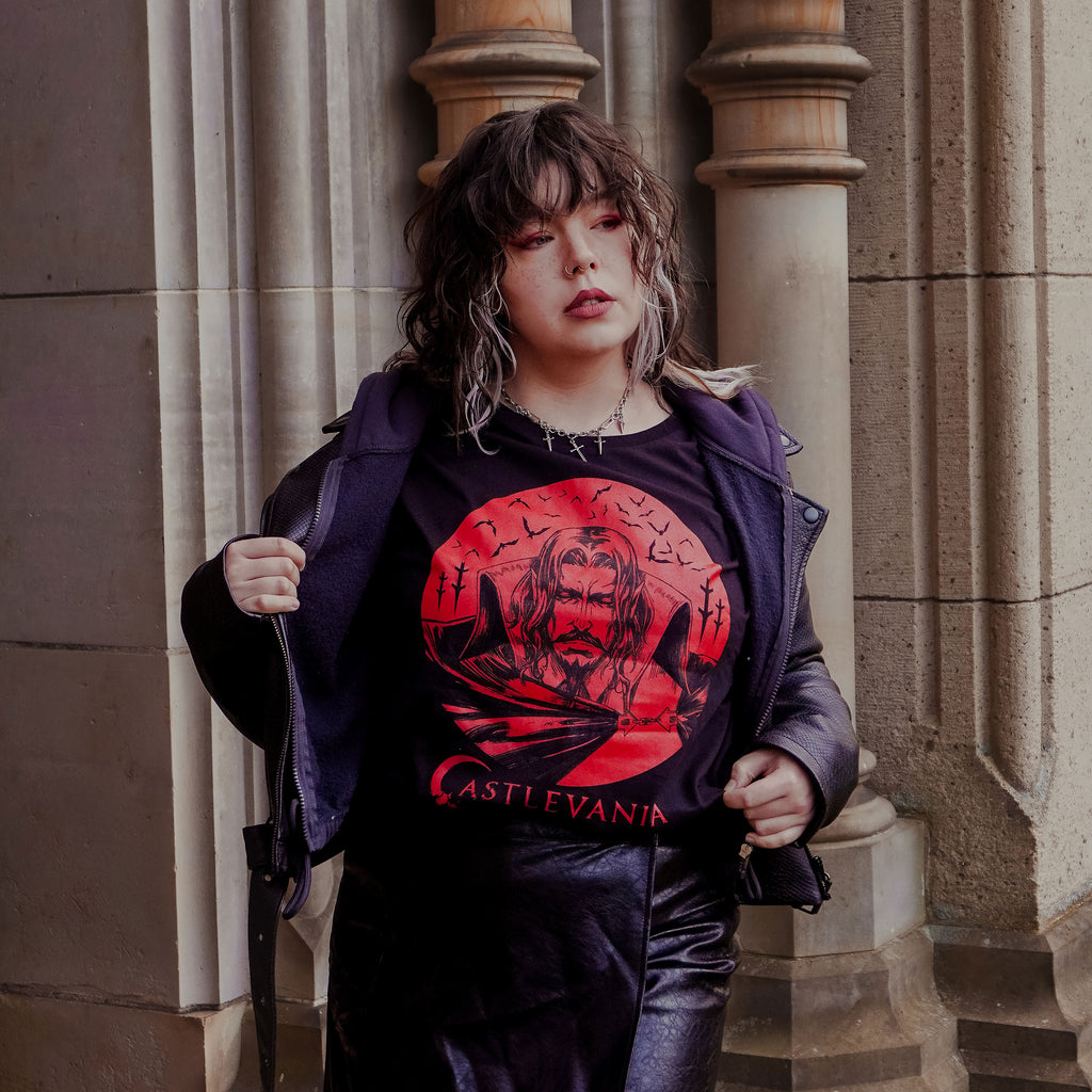 Productafbeelding Castlevania - Dracula T-shirt zwart