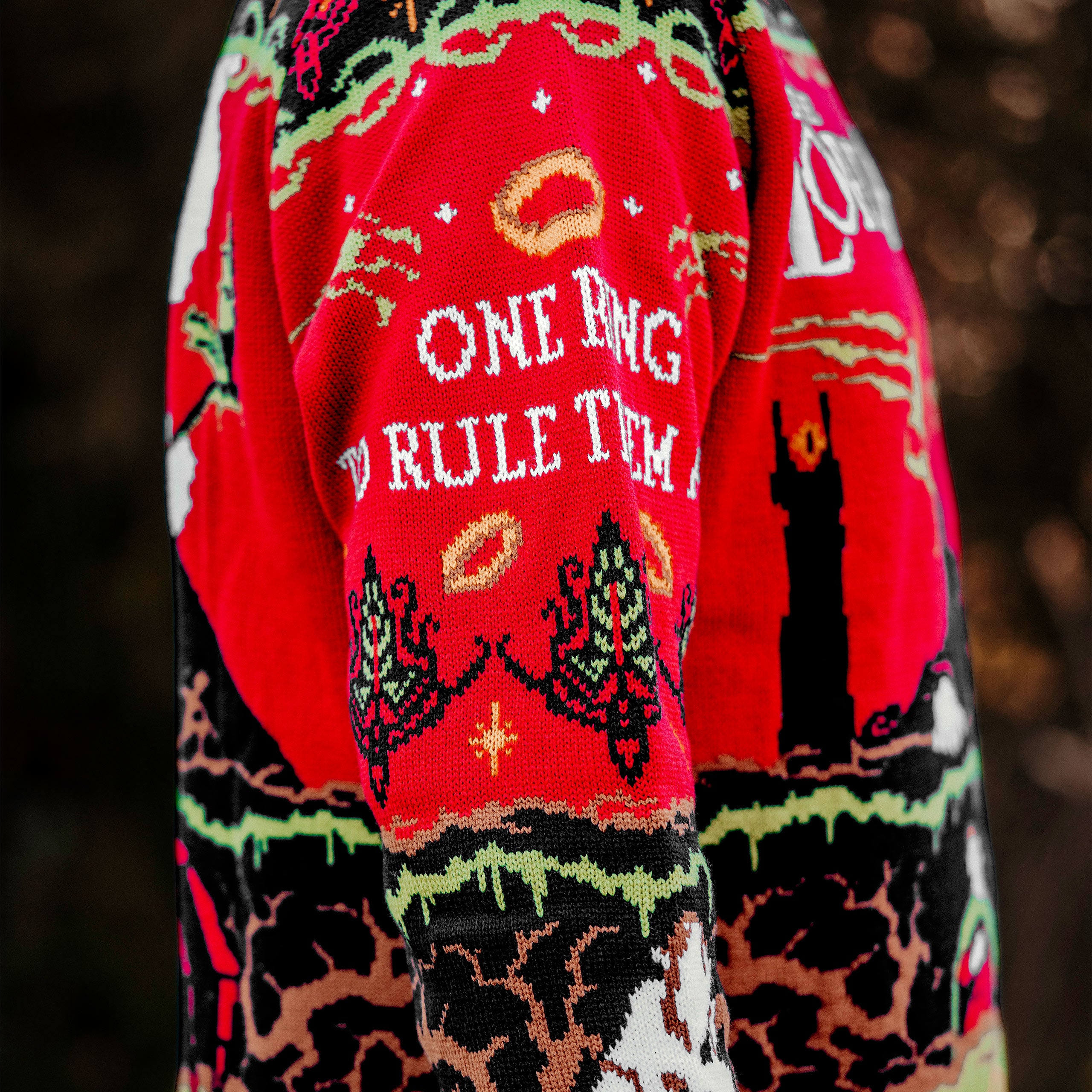 Product image The Lord of the Rings - One Ring To Rule Them All Knitted Sweater