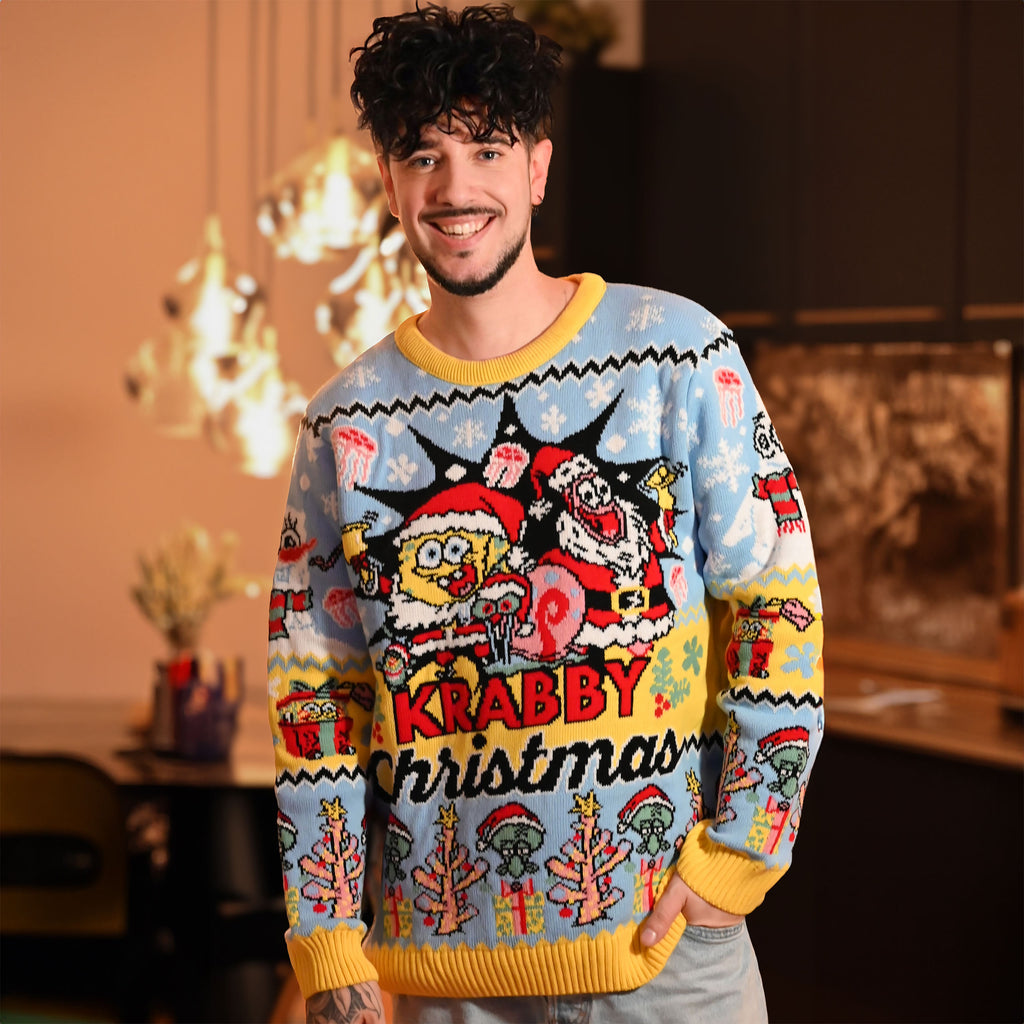 Productafbeelding SpongeBob - Krabby Christmas Gebreide trui