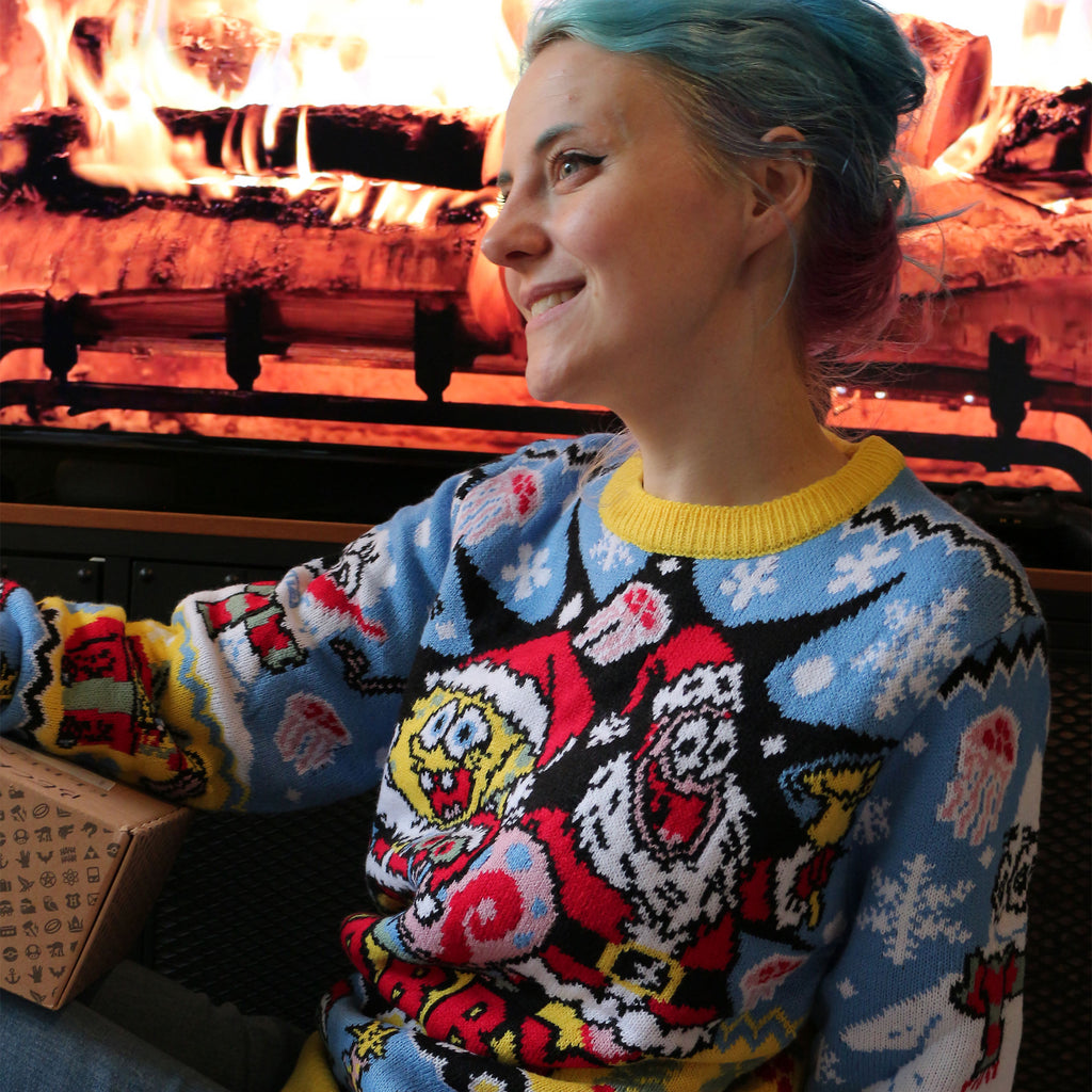 Productafbeelding SpongeBob - Krabby Christmas Gebreide trui