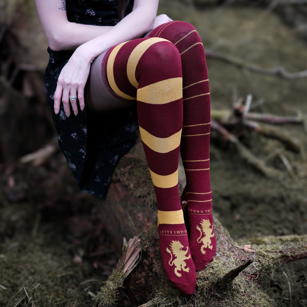 Productafbeelding Harry Potter - Griffoendor Overknee Sokken 2-Pack