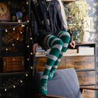 Product image Harry Potter - Slytherin Overknee Socks 2-Pack