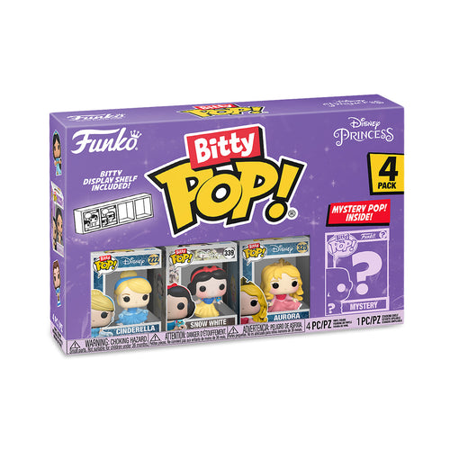 Productafbeelding Disney Princess - Funko Bitty Pop 4-delige Figurenset Serie 2