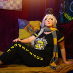 Product image Hufflepuff Crest Pajamas Black - Harry Potter