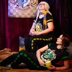 Product image Hufflepuff Crest Pajamas Black - Harry Potter