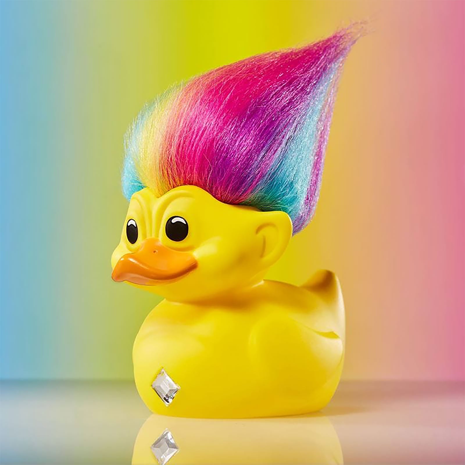 Productafbeelding Trollen - Rainbow Troll Eerste Editie TUBBZ Decoratieve Eend