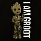 Productafbeelding Guardians of the Galaxy - Ik ben Groot Portret T-shirt zwart