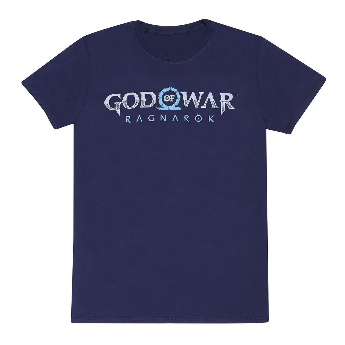 Productafbeelding God of War Ragnarok - Logo T-shirt blauw