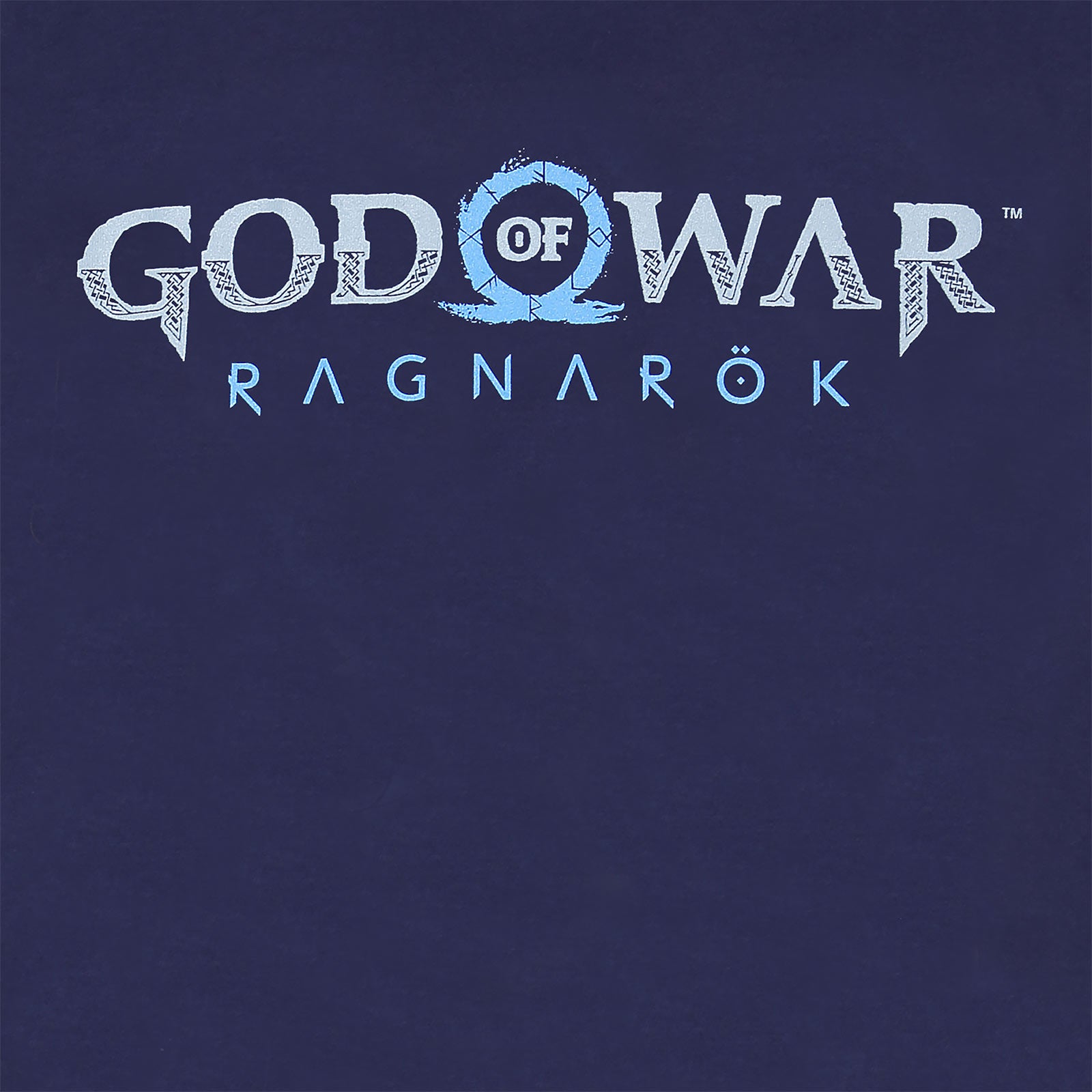 Productafbeelding God of War Ragnarok - Logo T-shirt blauw