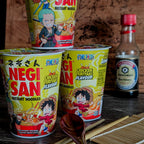 Productafbeelding Luffy, Zoro en Nami Chicken Teriyaki Instant Noedels - One Piece