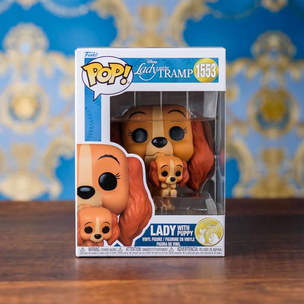 Productafbeelding Lady en de Vagebond - Lady met Puppy Funko Pop-figuur