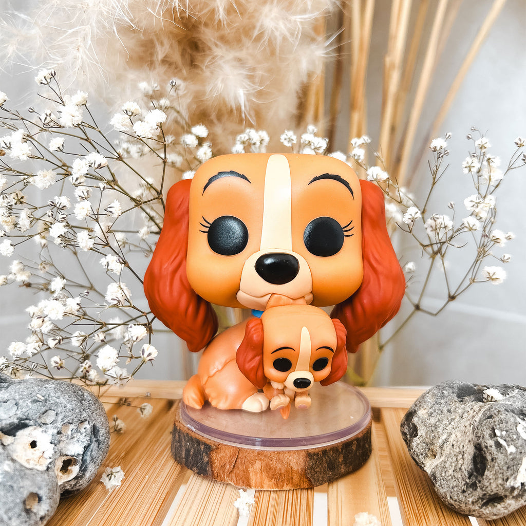 Productafbeelding Lady en de Vagebond - Lady met Puppy Funko Pop-figuur