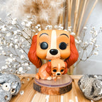 Productafbeelding Lady en de Vagebond - Lady met Puppy Funko Pop-figuur