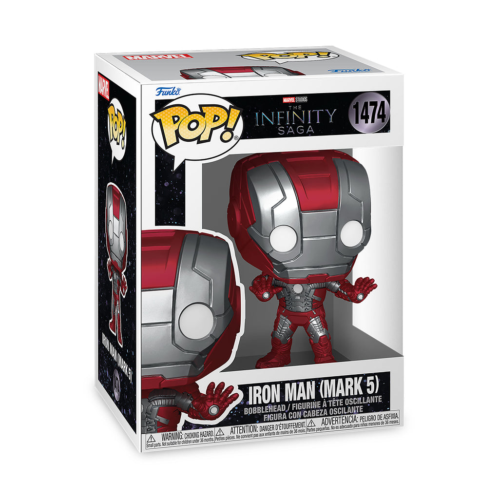 Productafbeelding Iron Man 2 - Mark 5 Funko Pop Wobbelhoofd-figuur