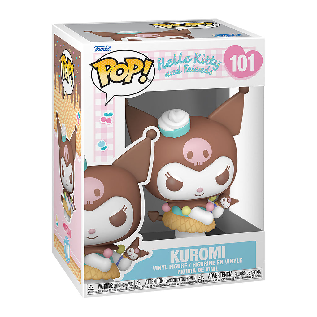 Productafbeelding Sanrio - Kuromi met ijsje Hello Kitty and Friends Funko Pop Figuur