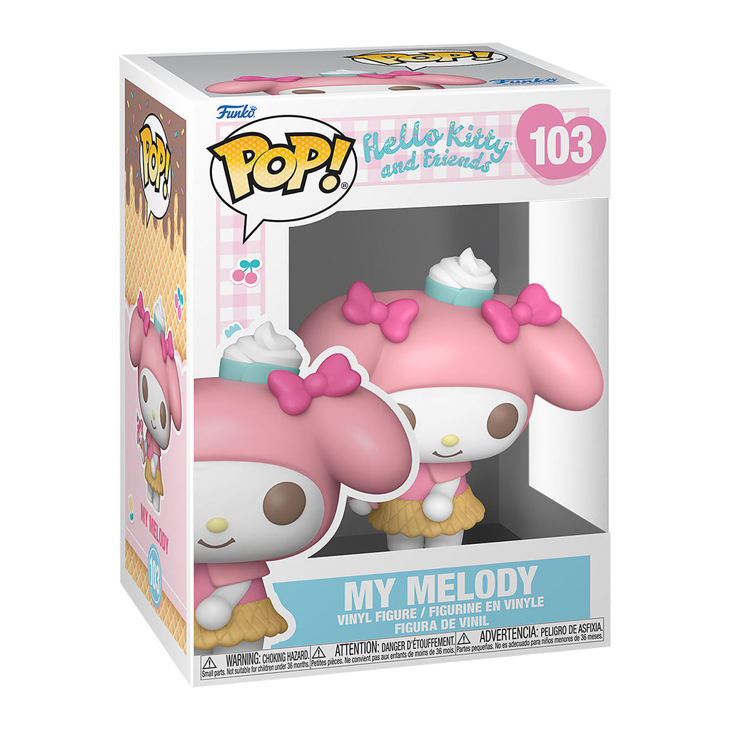Productafbeelding Sanrio - My Melody met ijsje Hello Kitty and Friends Funko Pop-figuur