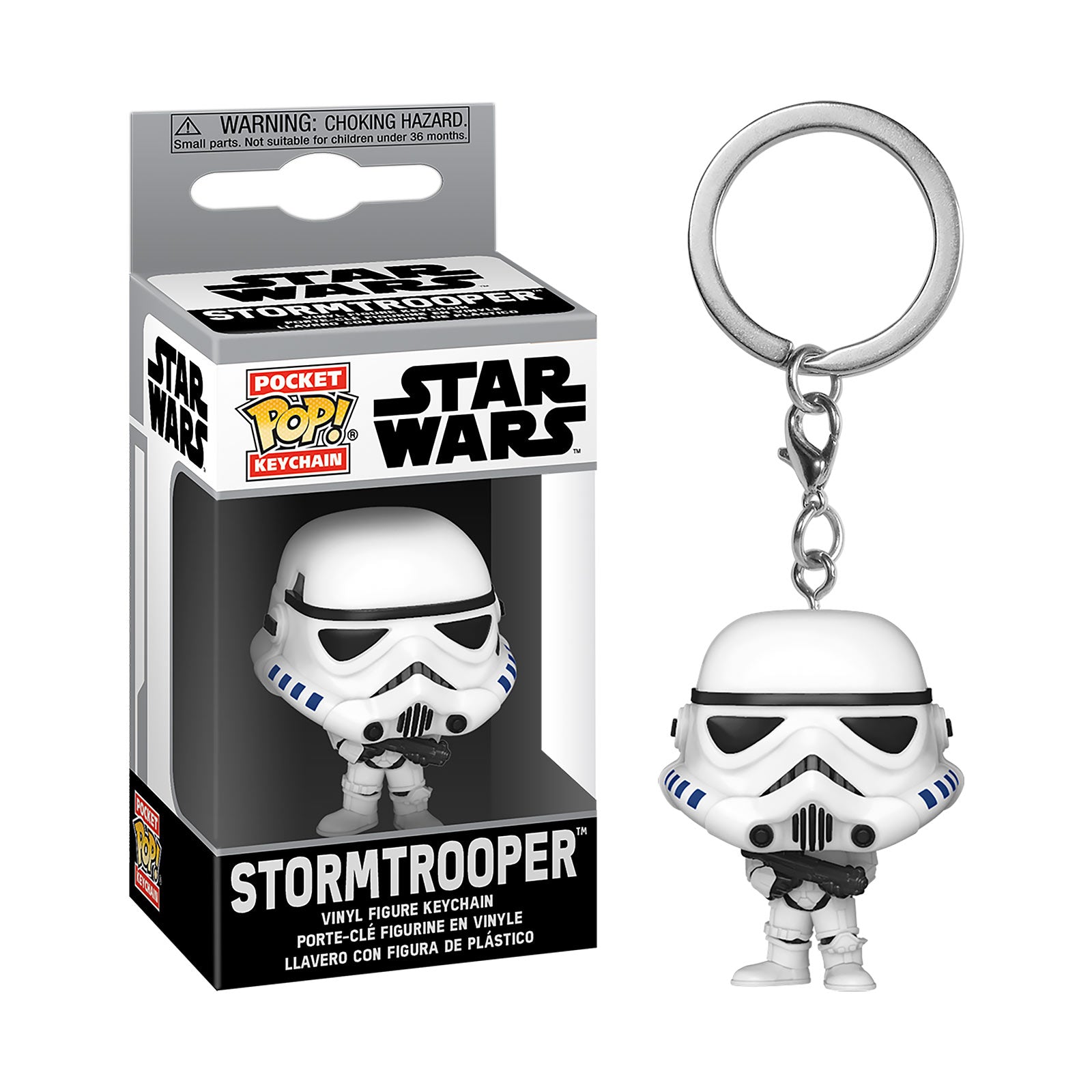 Productafbeelding Stormtrooper Funko Pop Sleutelhanger - Star Wars