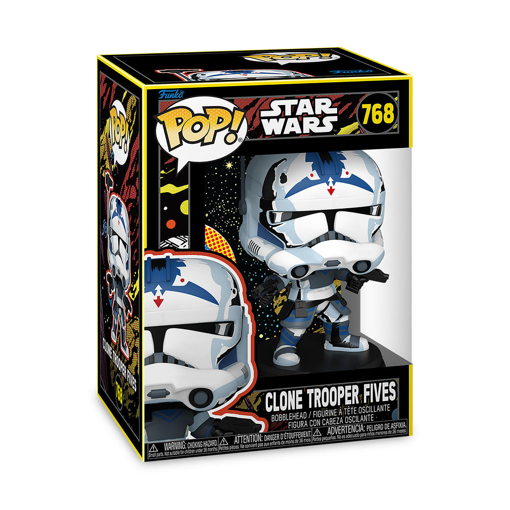 Productafbeelding Star Wars The Clone Wars - Fives (Retro) Funko Pop Bobblehead-figuur