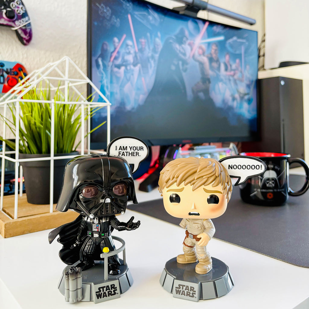 Productafbeelding Star Wars - Vader en Luke Funko Pop Wobbelhoofd Figuren 2-delige set