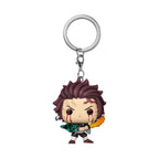Productafbeelding Demon Slayer – Tanjiro (Sun Breathing) Funko Pop sleutelhanger