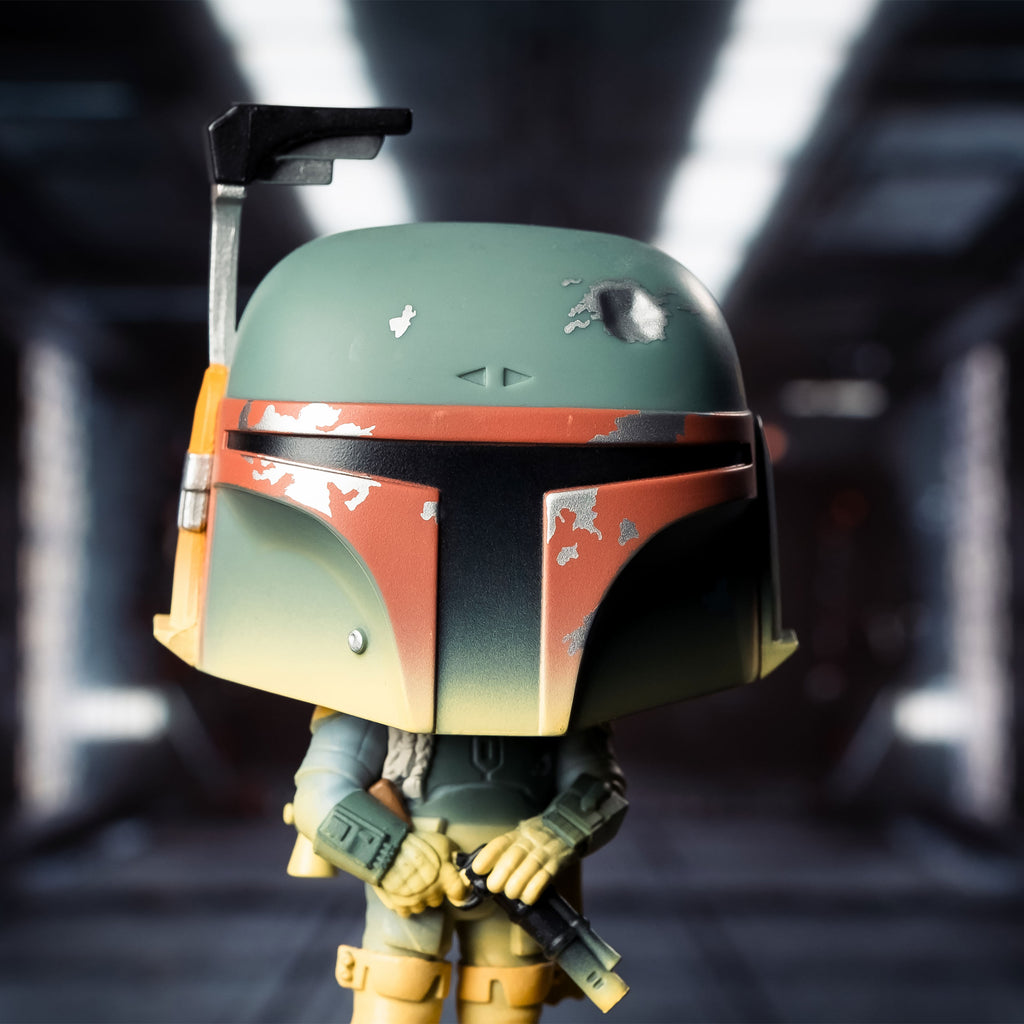 Productafbeelding Star Wars - Boba Fett Glow in the Dark Funko Pop Bobblehead Figuur