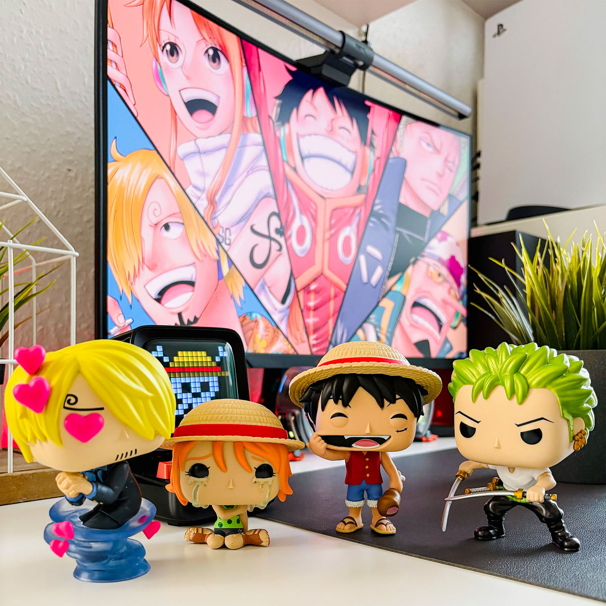 Productafbeelding One Piece - Refresh Funko Pocket Pop 4 Figuren Set